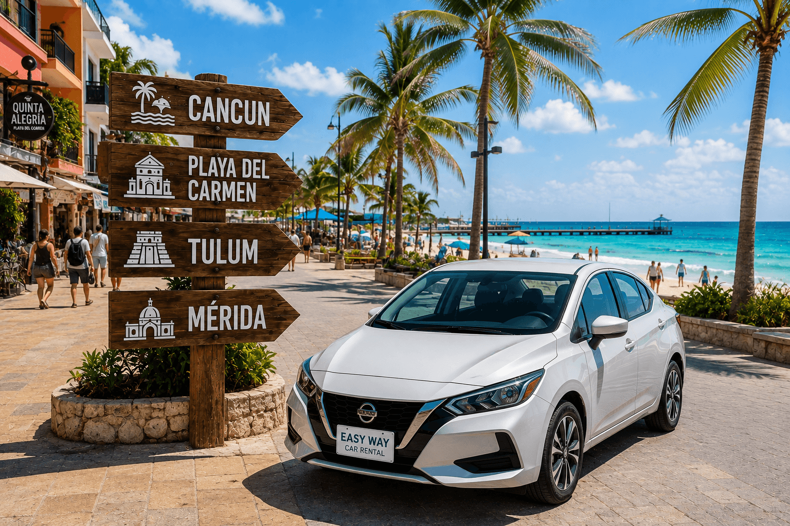 The Complete Guide to Exploring Cancun, Playa del Carmen, Tulum & Mérida by Rental Car