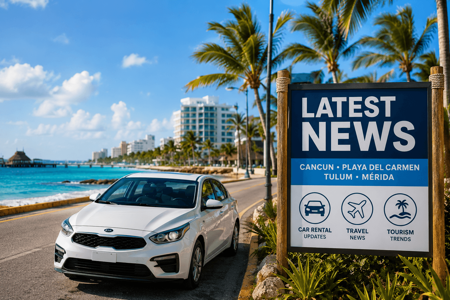 Latest Travel & Car Rental News in Cancun, Playa del Carmen, Tulum and Mérida: What Travelers Need to Know