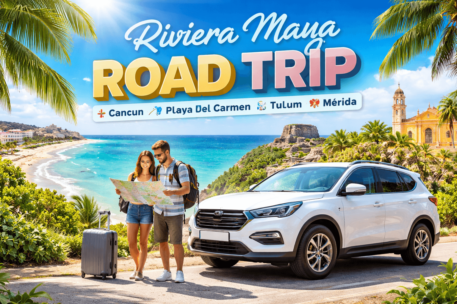 Explore Riviera Maya & Yucatán by Car: Top Travel Destinations