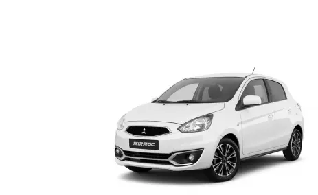 Mitsubishi Mirage rental in Cancun